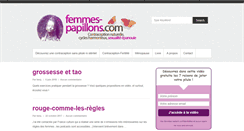 Desktop Screenshot of femmes-papillons.com